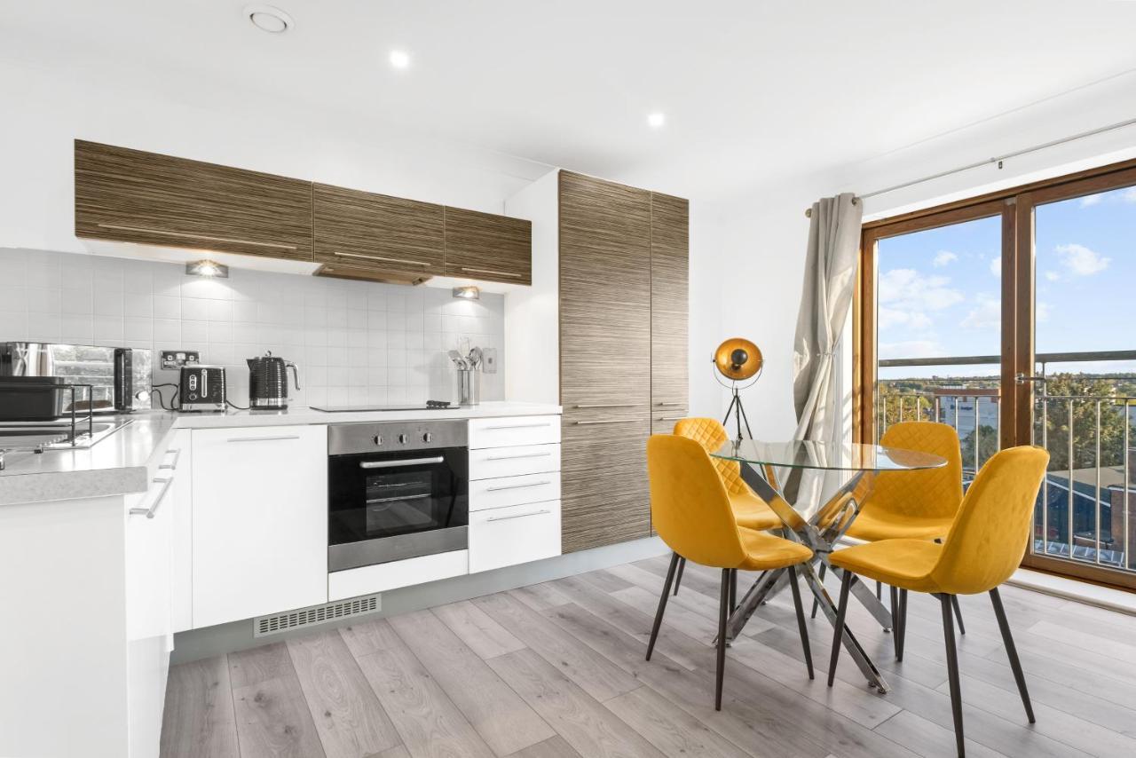 Ebra Stays - Luxury 2 Bedroom Apartment - Birmingham Exterior foto